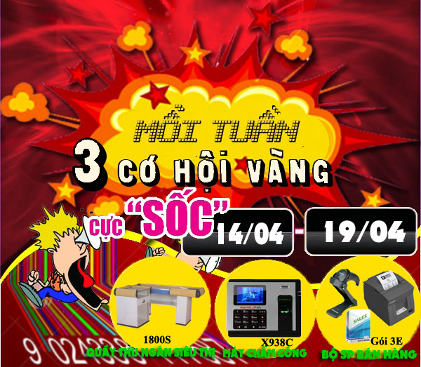 Máy chấm công giá siêu rẻ tại Hà Nội
