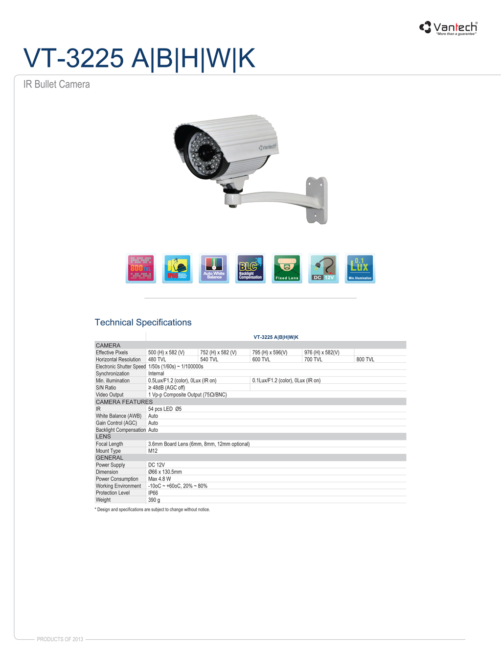 Vantech VT3225A