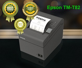 Máy in hóa đơn EPSON TM-T82 chuyên dụng cho bán lẻ