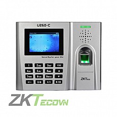 Máy chấm công ZKTeco U260C (vân tay và thẻ)