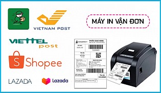2 mẫu máy in đơn hàng shoppe sử dụng phổ biến hiện nay