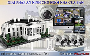 Bộ 8 camera an ninh cho gia đình bạn