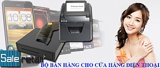 Bộ bán hàng cho cửa hàng điện thoại