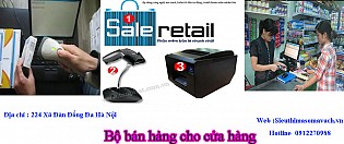 Bộ bán hàng giúp cho cửa hàng thanh toán nhanh nhất