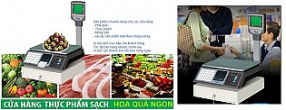 Cách lựa chọn cân mã vạch cho siêu thị