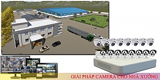 Giải pháp camera cho nhà xưởng