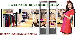 Giải pháp chống trộm cho shop thời trang