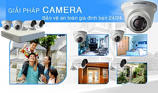 Hệ thống 4 Camera cho gia đình