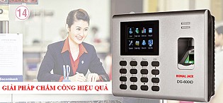 Máy chấm công-giải pháp cho ngân hàng