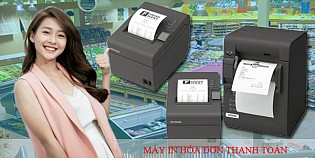 Máy in hóa đơn Epson TM-T82 cho siêu thị mini
