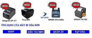 Máy in hóa đơn thanh toán sử dụng nhiều nhất hiện nay