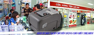 Máy in mã vạch chuyên dụng cho siêu thị mini