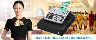 Máy tính tiền Casio - giải pháp cho nhà hàng