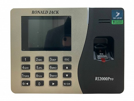 Máy chấm công Ronad Jack RJ 2000 Pro (vân tay + thẻ)